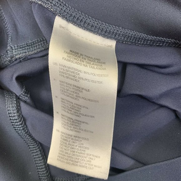 Adidas Climate Capri Leggings Purple And Black Striped Accent Womens Size Small - Picture 6 of 12